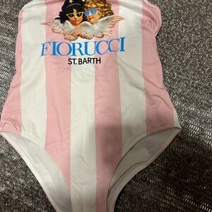st barth forucci swim kids suit size 8 runs small